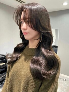 ニトバイアンキシム(nit by ahnkism) 韓国風レイヤーカット顔まわりくびれオルチャン堀江