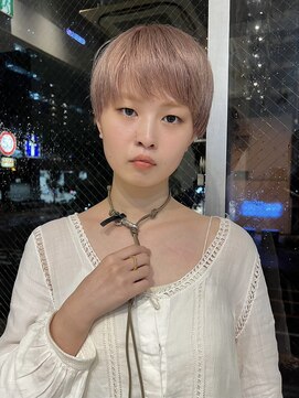 スリバー(sliver) 【fuka】short×ペールpink