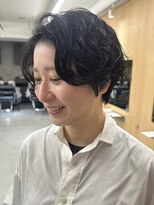 スミス 上野(smith) ショートパーマ／髪質改善／イルミナカラー