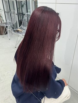 ジルスタジオ(JILL STUDIO) JILL STUDIO 透明感ダークレッド/髪質改善