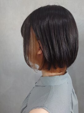 アニュー ヘア アンド ケア(a New hair&care) アプリコットオレンジのインナーカラー