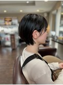 耳かけ丸みショートスタイル☆