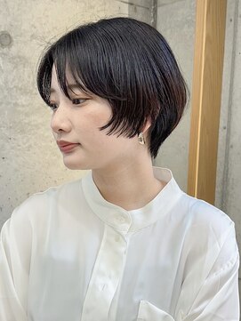 フィルムス 横浜(FILMS) ココアベージュ/黒髪/クラゲヘアー/オリーブグレー/ボブ/横浜