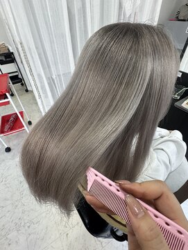 エクラヘア(ECLAT HAIR) シルバーベージュ