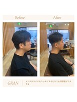 グランバイ アトリエドングリ(Grand × AtlierDonguri)&nbsp;お客様髪質改善データ1829（マッシュシュート）