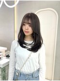 韓国ヘアレイヤーカット中華ヘアワンホンヘアハイトーン20代