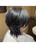 カット＋前髪縮毛矯正(シャンプーブロー込)