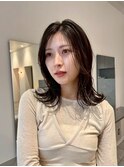 #ふんわりパーマ　#ミディアム　#ミディアムロング　#ヘアオイル