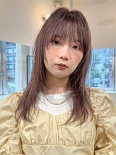 マルケ ドゥ マッシュ(MaruQuee de mashu) 透明感カラー/ラベンダー/レイヤーカット/似合わせカット/茶屋町
