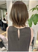 稲用 レイヤーボブ レイヤーカット　くびれボブ　ボブ