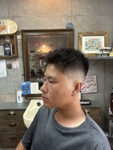 アールズ ヘア(R's hair) MEN’S HAIR/ブルーブラック/フェザーパーマ/ 印西 印西市