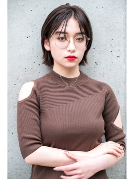 切りっぱなしボブ