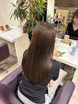 サラジュ 梅田店(SARAJU) saraju オオミ　酸性ストレート（縮毛矯正）