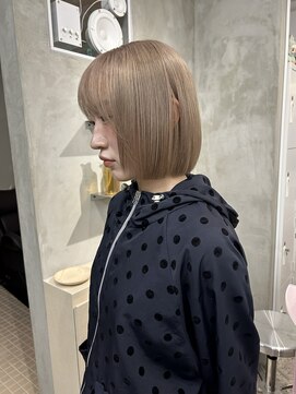 ペレ アネックス 大阪梅田茶屋町店(PELE ANNEX) 着物ヘア/大人ガーリー/ダークアッシュ/似合わせカット/梅田