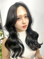 ヴェイン 渋谷(vain)&nbsp;低めレイヤーカット韓国風スタイル渋谷美容室