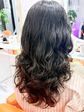 シャルム(CHARME) コテいらず、乾かすだけで決まる大人うる艶デジタルパーマ