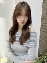 ジーナ 北千住(Zina) 髪質改善*ミルクベージュ*レイヤーカット【Zina北千住】