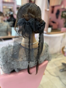 ミーネピンク 行徳(Miene Pink) 大人かわいいヘアアレンジ20代30代40代☆髪質改善【Pink】