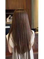 ヘアケアアンドヘアデザイン リベール(L:belle)&nbsp;明るい白髪染め×酸性縮毛矯正で艶髪