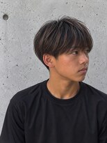 ORI. men’s hair by ENURE【オリ メンズヘア バイ エヌア】&nbsp;メンズ　前下がりシースルーマッシュ