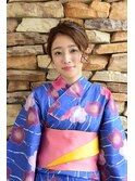 浴衣アレンジ