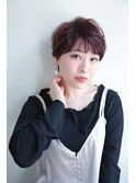 〈スタイリストフリー 〉小顔ショート/アンニュイベリーショート