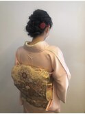 【ベルクープス天王寺】岡本真由美　訪問着・留袖＆ヘアセット