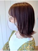 小顔外ハネショートボブ