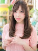 インナーカラー斜めバングフレンチガーリーh戸頭20代30代40代