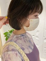 コフィー バイ メルト 吉祥寺(cofy by melt)&nbsp;【三ツ井純】小顔丸みボブタンバルモリシースルー前髪透け感小顔