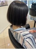 大人かわいい☆丸みボブ