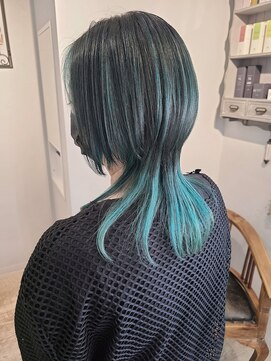 ヘア ケア ディエイチケー(HAIR CARE DHK) 個性的ウルフヘア