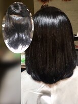 ダブルオーバイオーバーレイ 武蔵新城(w/o by Overlay)&nbsp;自然に仕上がる縮毛矯正【施術例】〔武蔵新城〕〔縮毛矯正〕