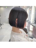 丸みボブ 小顔ショート