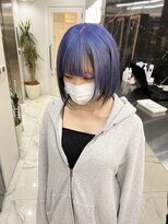 ラピス 渋谷本店(Lapis) blue×インナーBlack