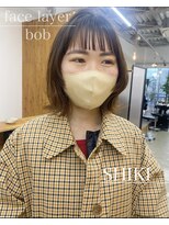 シキ(SHIKI) face layer bob
