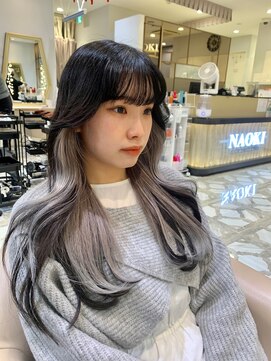 アッシュ 西葛西店(Ash) 韓国風インナーカラー