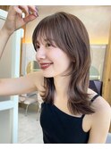 小顔ヘルシーレイヤースタイル透明感カラー【修】20代30代40代