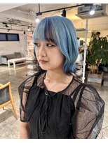 ザ オーダー(THE ORDER)&nbsp;水色カラーキツネカラーケアブリーチ