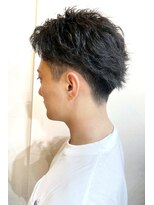ルートプラス(RUTO+) 【ソフトツイストパーマ】ツーブロック×刈り上げ