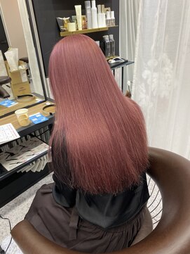 シグマ(SIGMA) 縮毛矯正×ベビーピンク◎