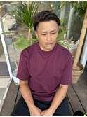 【hair salon W】オトナオールバック