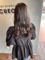 ヘア プロデュース キュオン(hair produce CUEON.) グレージュ/艶カラー/ロング