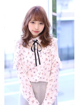 オーロ 緑地公園店(ORO) デザインカラーのくびれセミディ