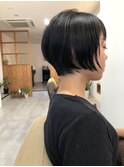 ナチュラルショートボブ