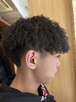 フレンズ 手稲店(friend's)&nbsp;ツイストスパイラルパーママッシュ刈り上げツーブロック札幌