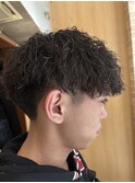 ツイストスパイラルパーママッシュ刈り上げツーブロック札幌