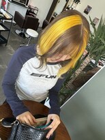 ラッツ(RATS)&nbsp;【デザインカラー】ベージュ×イエロー