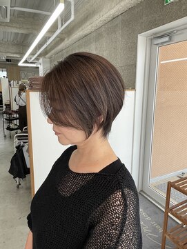 フラッグヘア 新宮店(Flag HAIR) オトナショートボブ