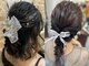 美容室 パペポ(PAPEPO)の写真/【ヘアセット¥3,500】ハーフアップ/編おろし/流行りのstyleはお任せ！可愛いセットでもっと楽しい1日へ。